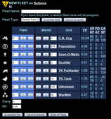 Units transferred into a fleet.